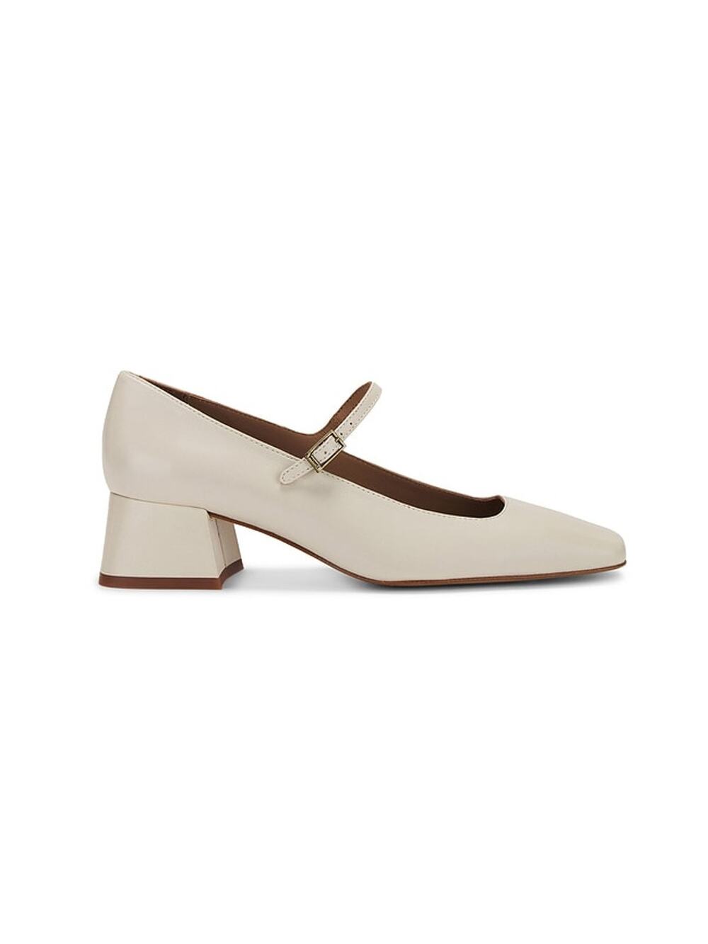 Flattered Classic Vanilla Evan Mary Jane Heels Size 38 EU